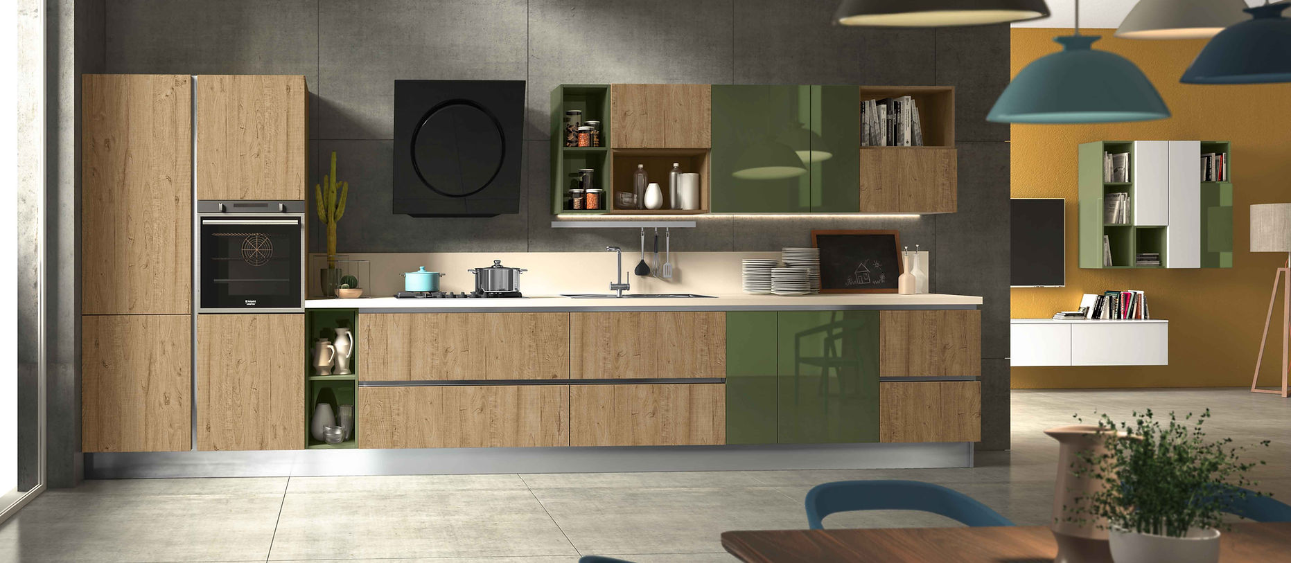 rilievo spazi e progettazione cucina