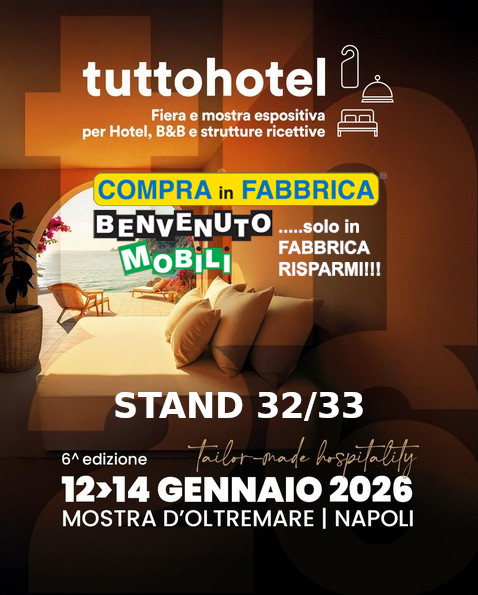 Benvenuto Mobili a Tuttohotel 2026 - Napoli